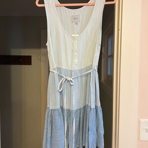 Rails Light Blue Sleeveless Dress